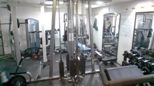 Gimnasio en plataforma