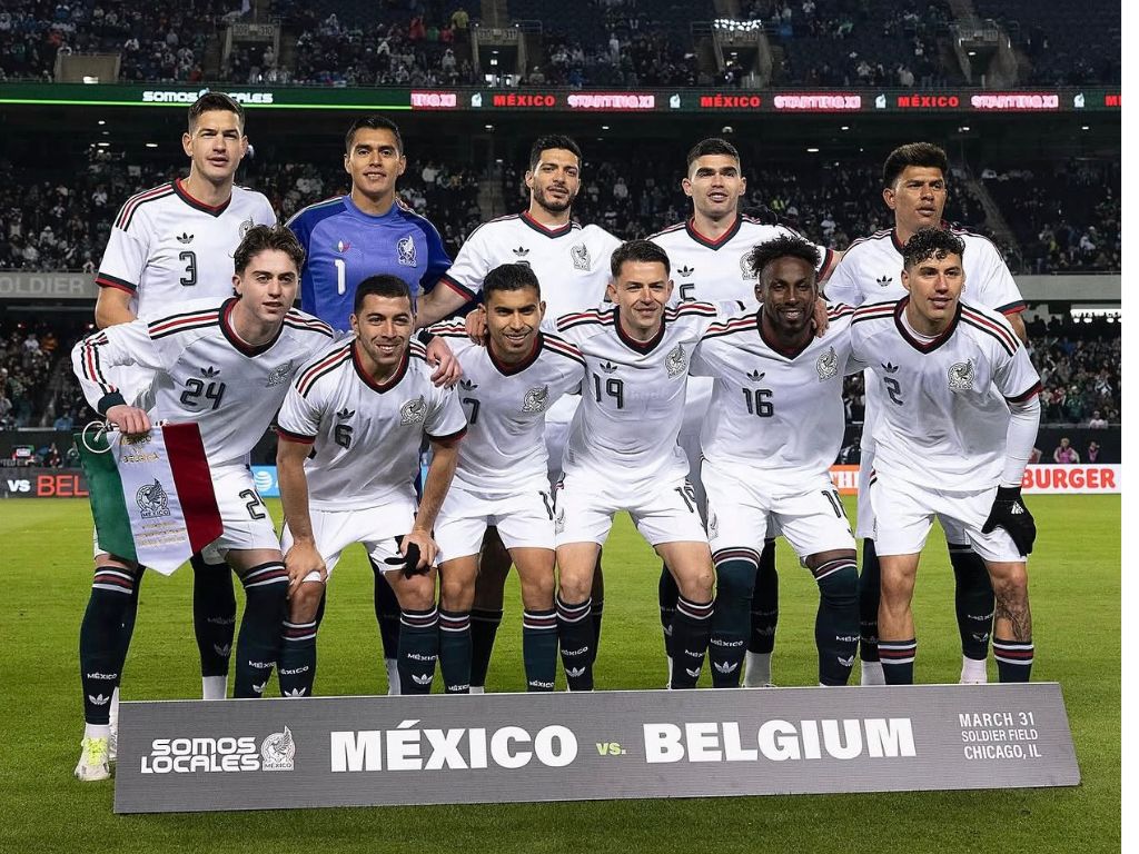 Empate entre México y Bélgica en Chicago